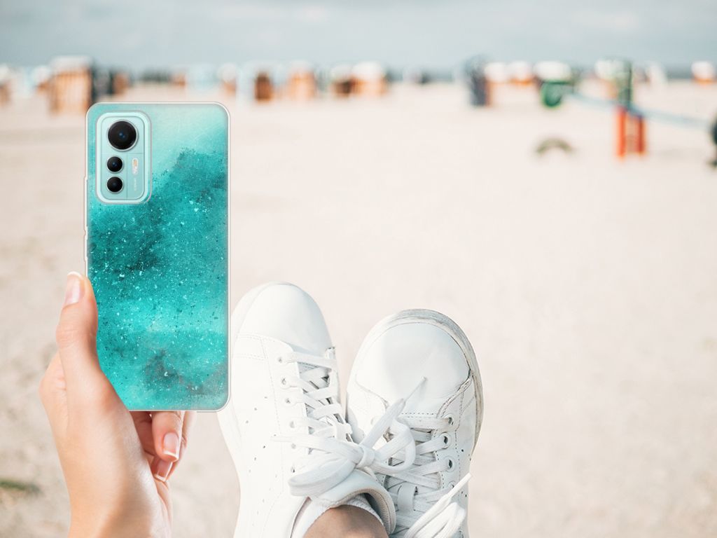 Hoesje maken Xiaomi 12 Lite Painting Blue B2C Telecom