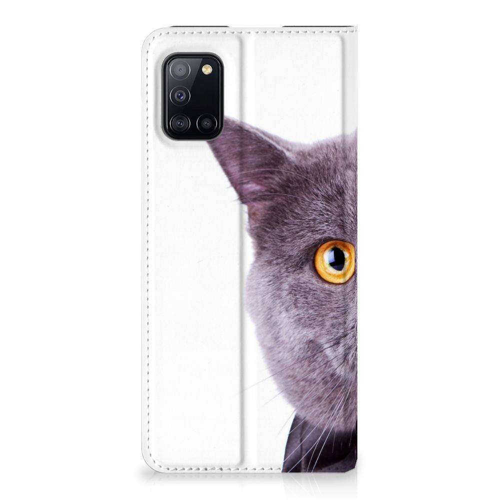 Samsung Galaxy A31 Hoesje maken Kat - B2C Telecom