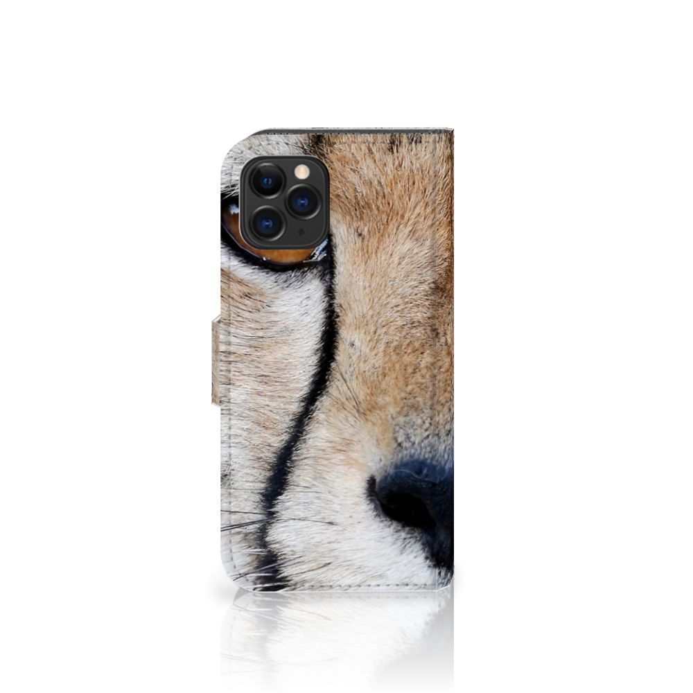 Apple iPhone 11 Pro Telefoonhoesje met Pasjes Cheetah