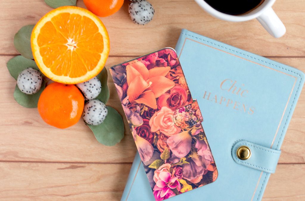 Xiaomi Redmi 10C Hoesje Bosje Bloemen