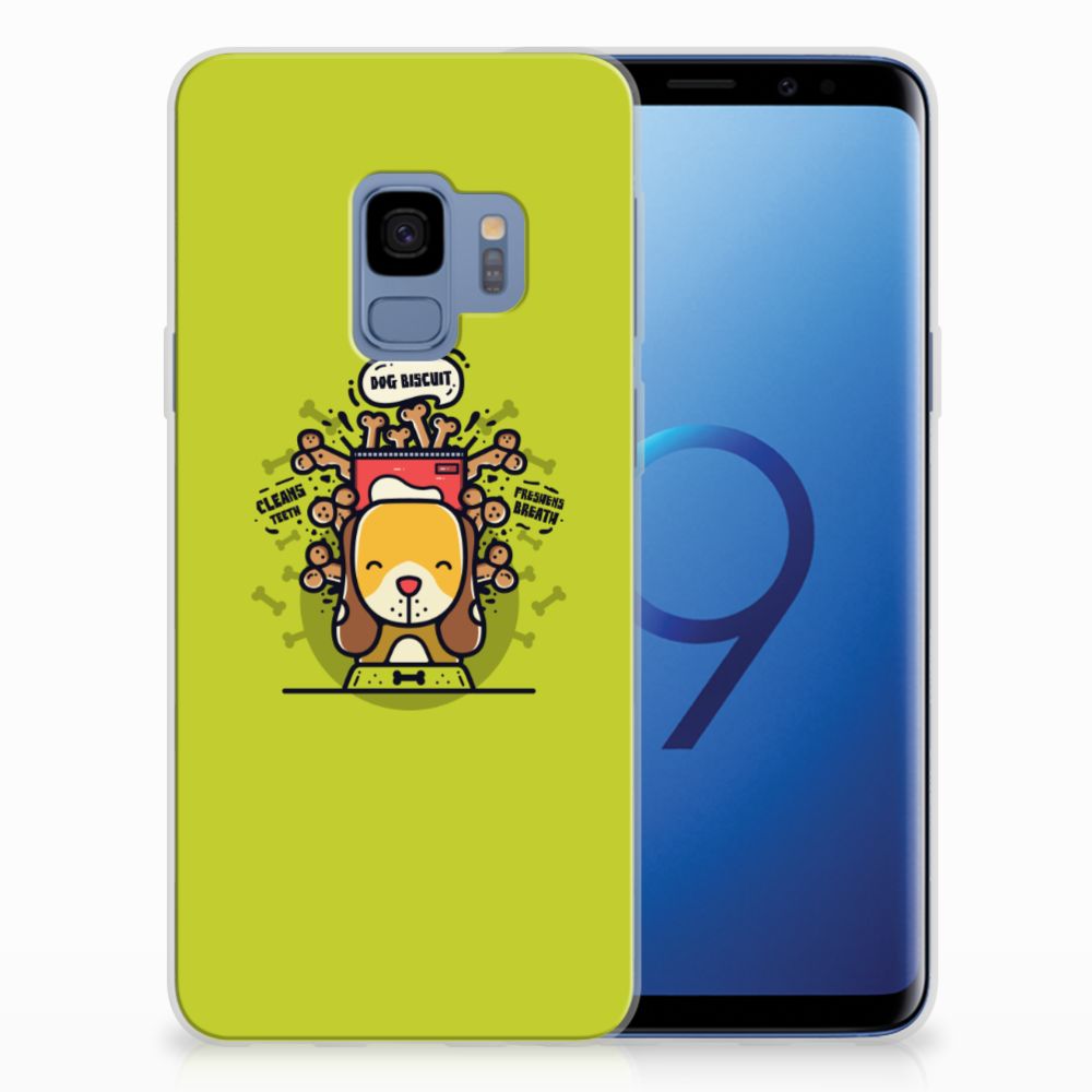 Samsung Galaxy S9 Telefoonhoesje met Naam Doggy Biscuit