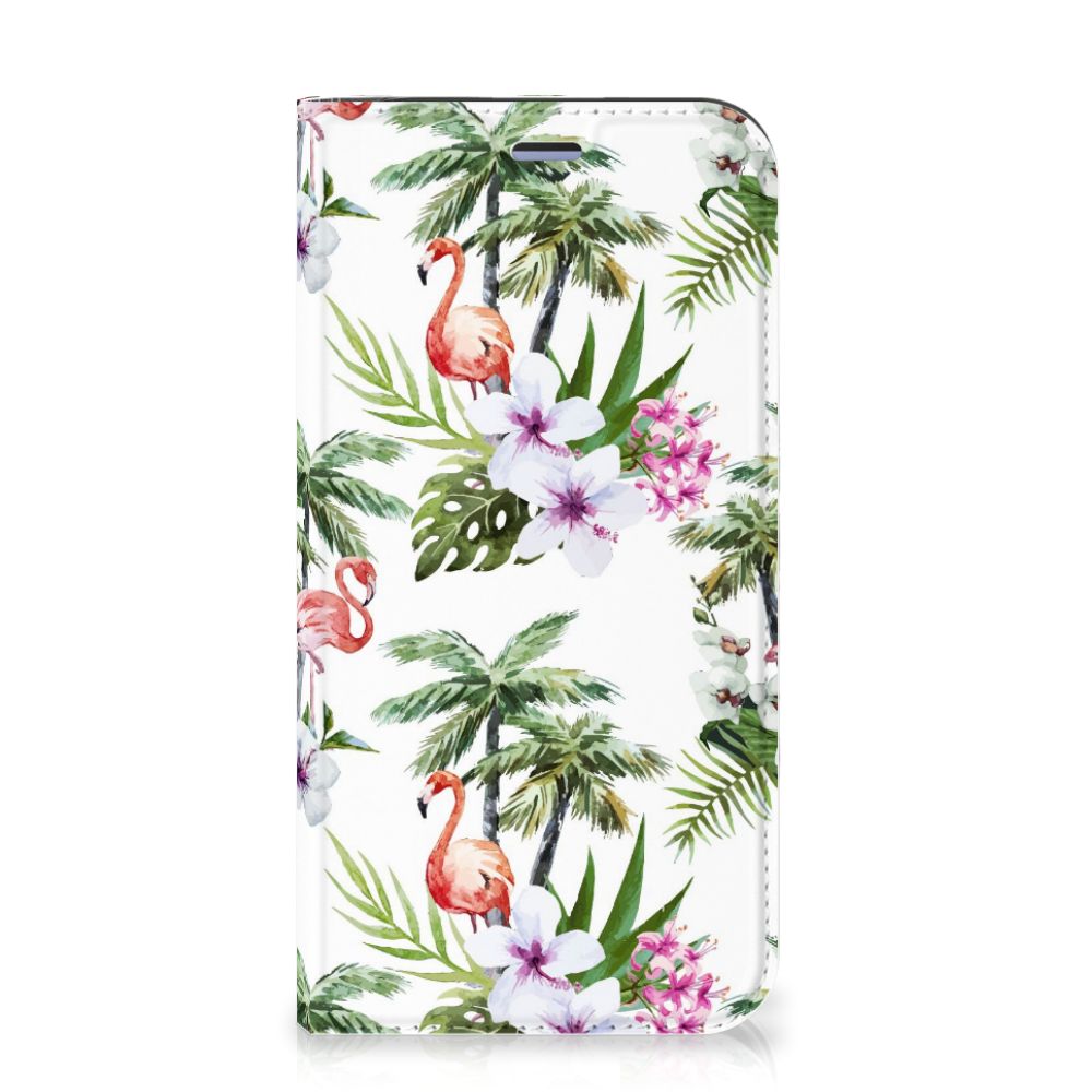 iPhone 12 Mini Hoesje maken Flamingo Palms - B2C Telecom