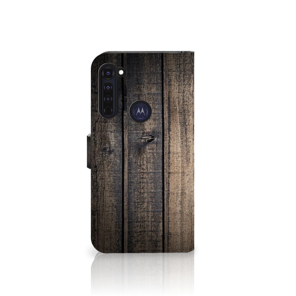 Motorola Moto G Pro Book Style Case Steigerhout