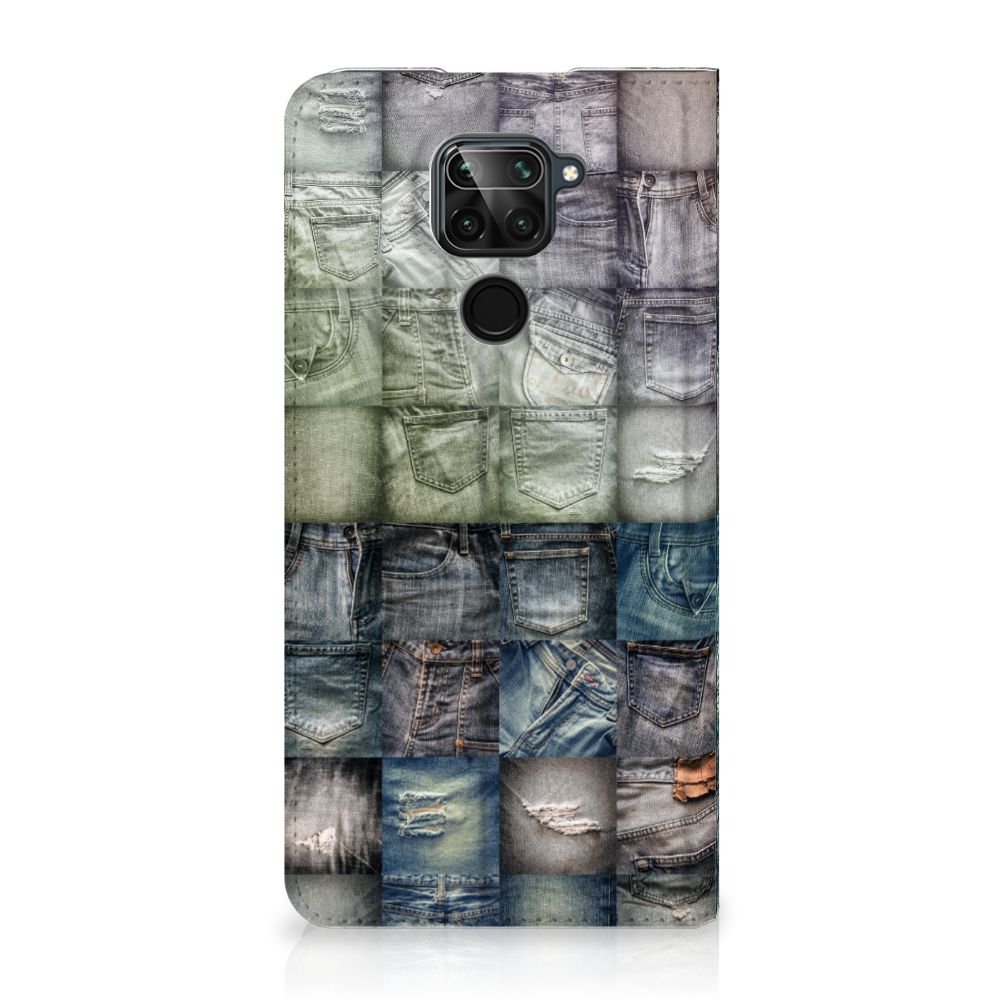 Hippe Standcase Xiaomi Redmi Note 9 Spijkerbroeken - B2C Telecom