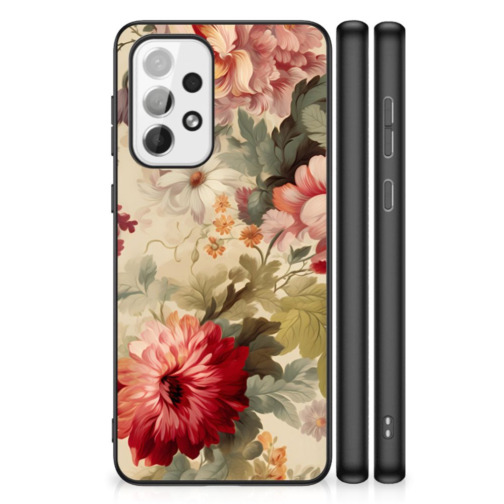 Bloemen Hoesje voor Samsung Galaxy A73 Bloemen