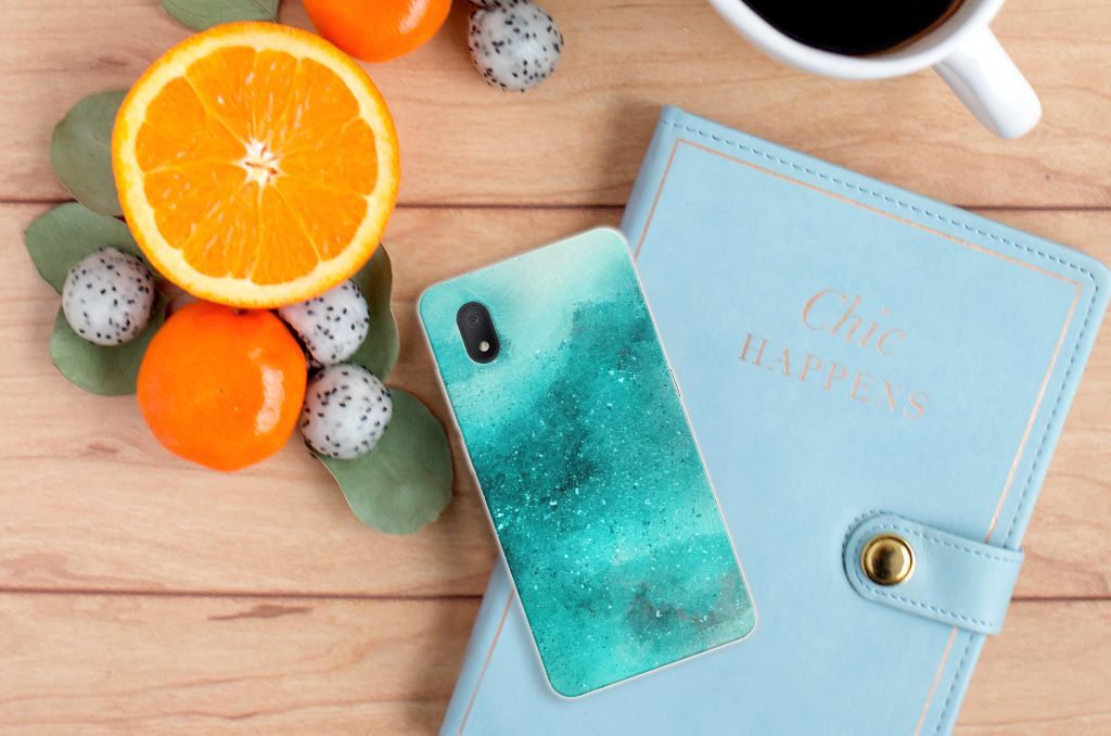 Hoesje maken Alcatel 1B (2020) Painting Blue