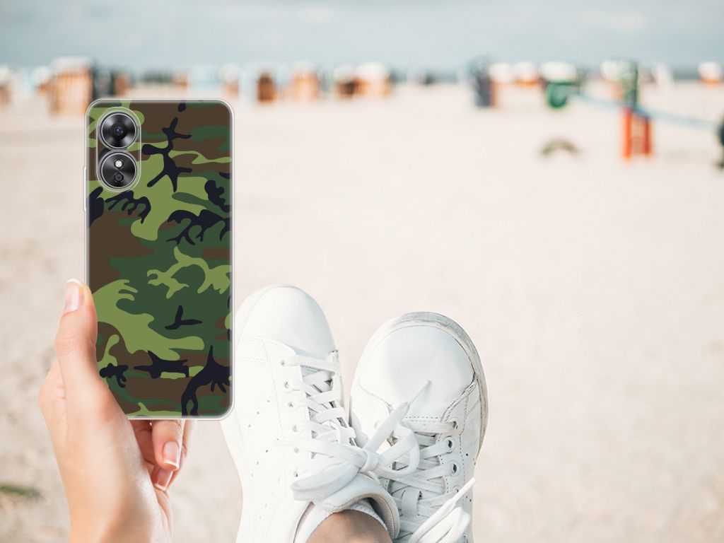 OPPO A17 TPU bumper Army Dark B2C Telecom