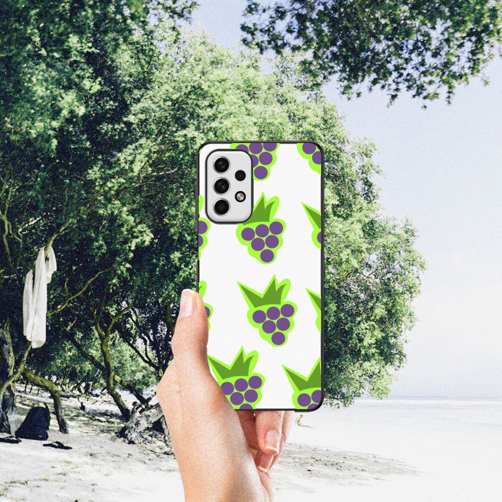 Samsung Galaxy A23 Back Cover Hoesje Druiven B2C Telecom