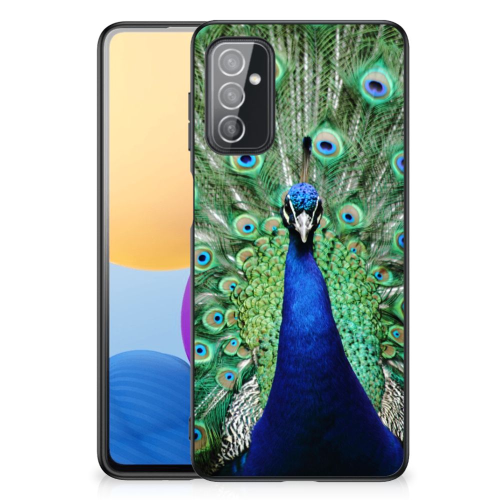 Samsung Galaxy M52 Dierenprint Telefoonhoesje Pauw