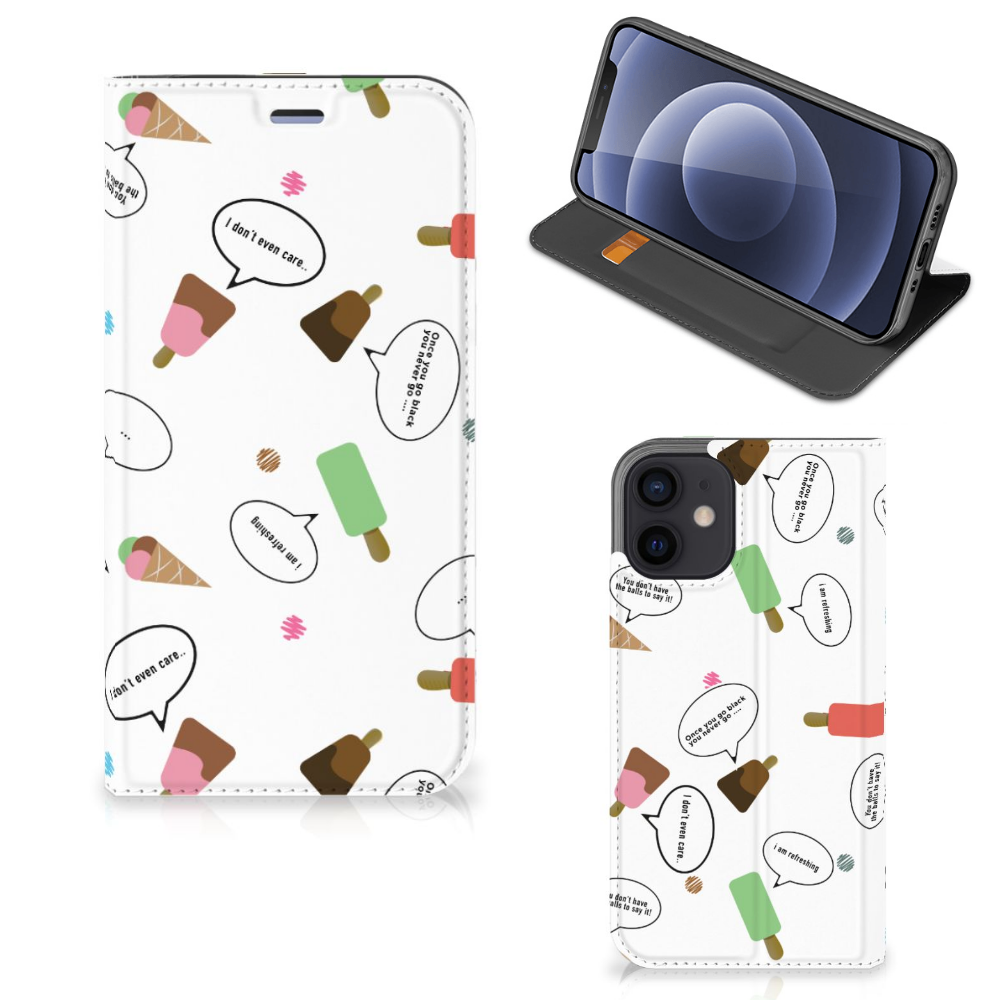 iPhone 12 Mini Flip Style Cover IJsjes - B2C Telecom