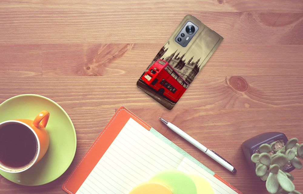 Xiaomi 12 | 12X Book Cover Londen - B2C Telecom