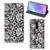 Xiaomi Mi 9T Pro Smart Cover Black Flowers