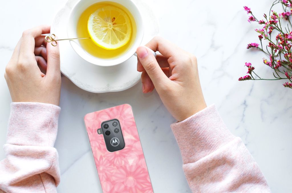 Motorola One Zoom TPU Case Spring Flowers