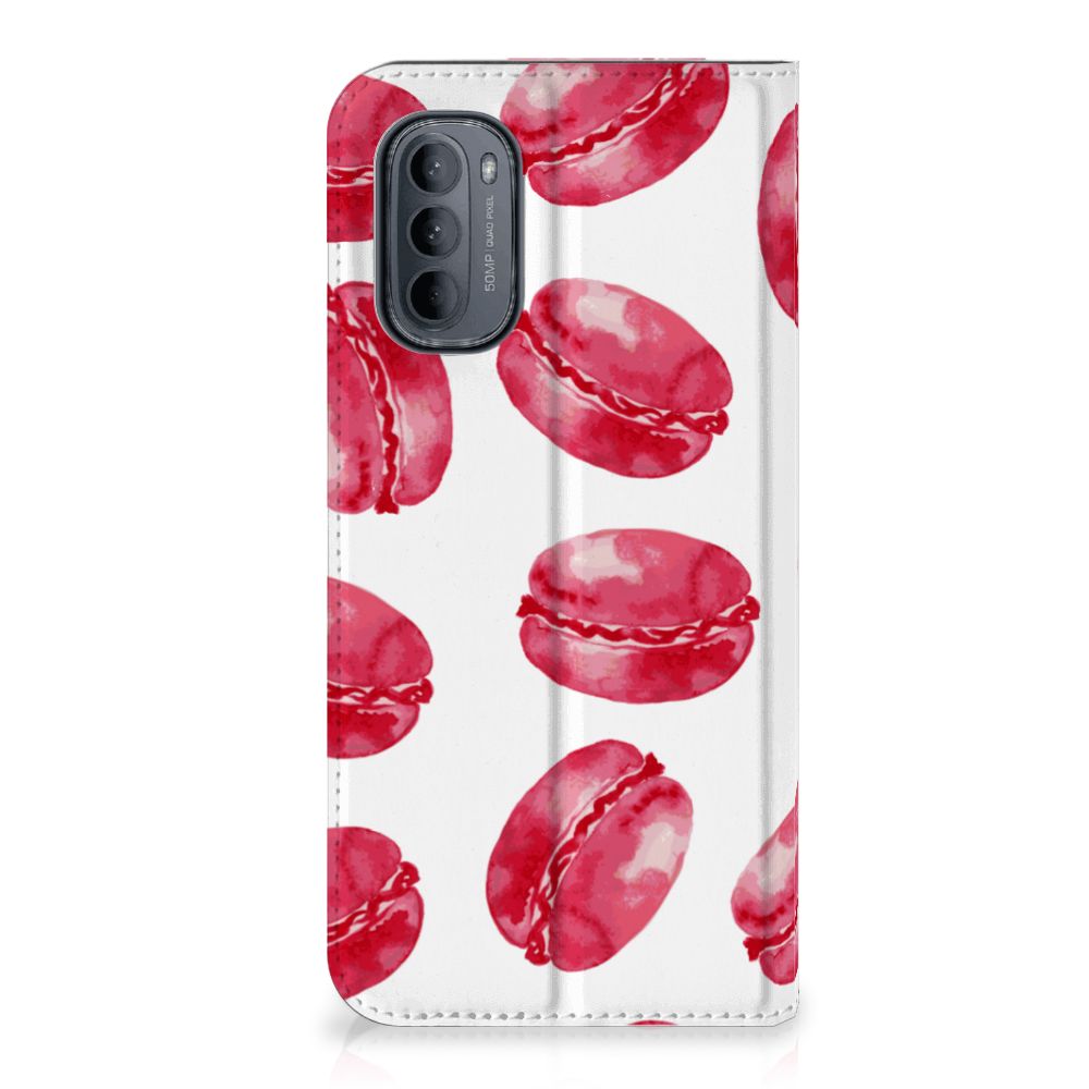 Motorola Moto G31 | G41 Flip Style Cover Pink Macarons - B2C Telecom