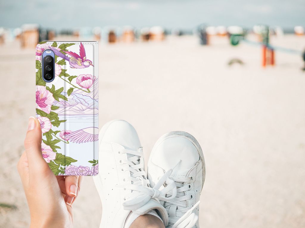 Sony Xperia 10 III Hoesje maken Bird Standing - B2C Telecom