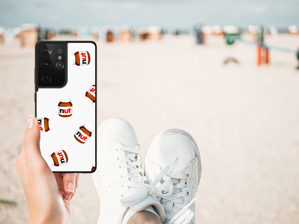 Samsung Galaxy S21 Ultra Back Cover Hoesje Nut Jar B2C Telecom