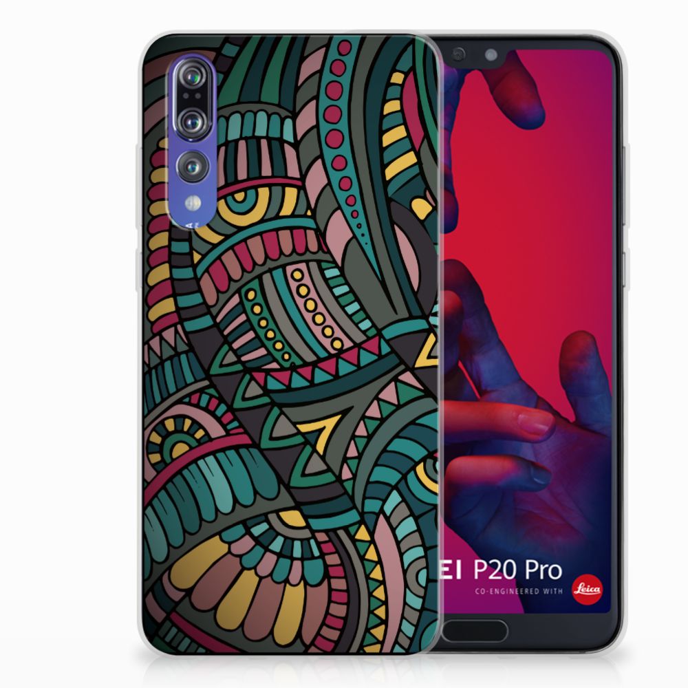 Huawei P20 Pro TPU bumper Aztec