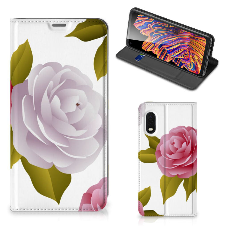 Samsung Xcover Pro Smart Cover Roses