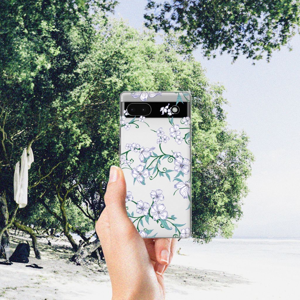 Google Pixel 6A Uniek TPU Case Blossom White B2C Telecom
