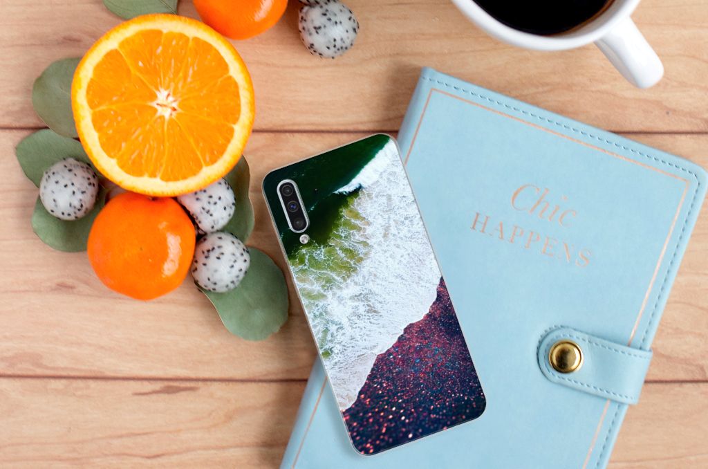 Samsung Galaxy A50 TPU Hoesje Sea in Space