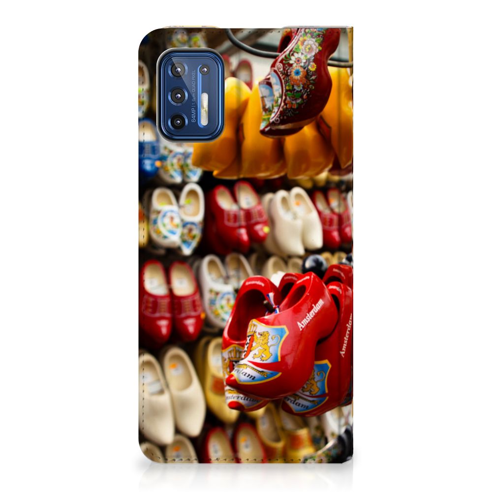 Motorola Moto G9 Plus Book Cover Klompen - B2C Telecom