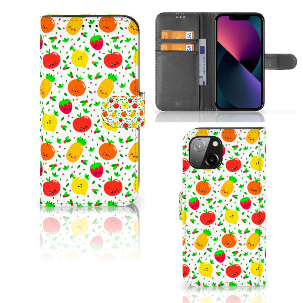 Apple iPhone 13 Book Cover Fruits