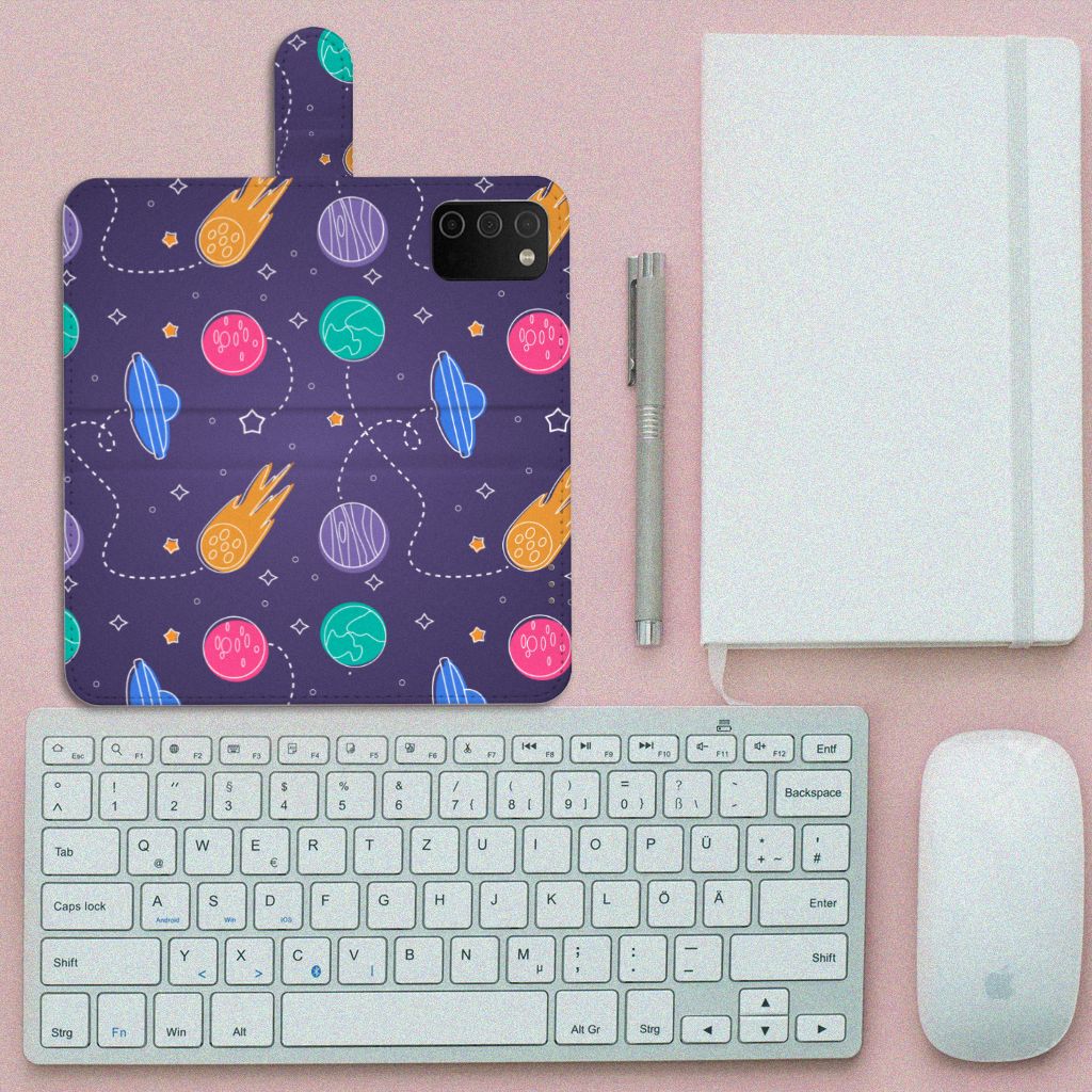 Samsung Galaxy A03s Wallet Case met Pasjes Space