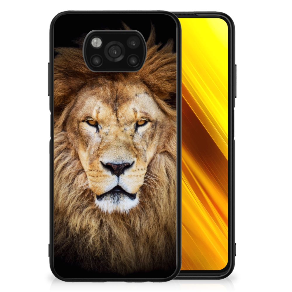 Xiaomi Poco X3 | X3 Pro Dierenprint Telefoonhoesje Leeuw