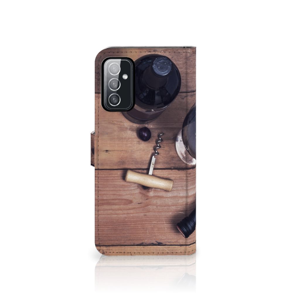 Samsung Galaxy M52 Book Cover Wijn