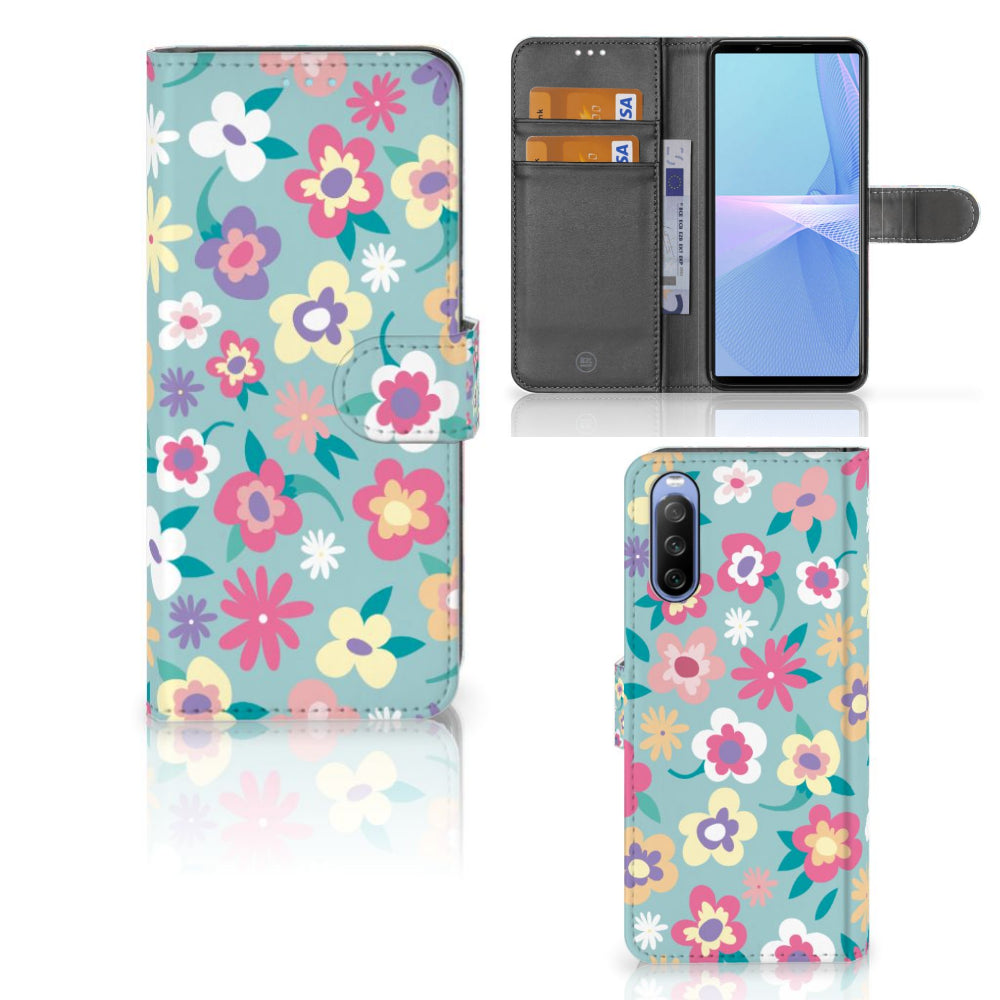 Sony Xperia 10 III Hoesje Flower Power