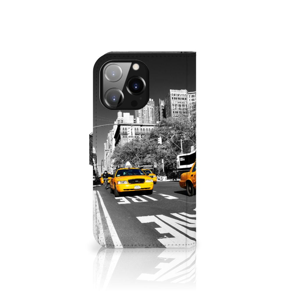 iPhone 14 Pro Max Flip Cover New York Taxi