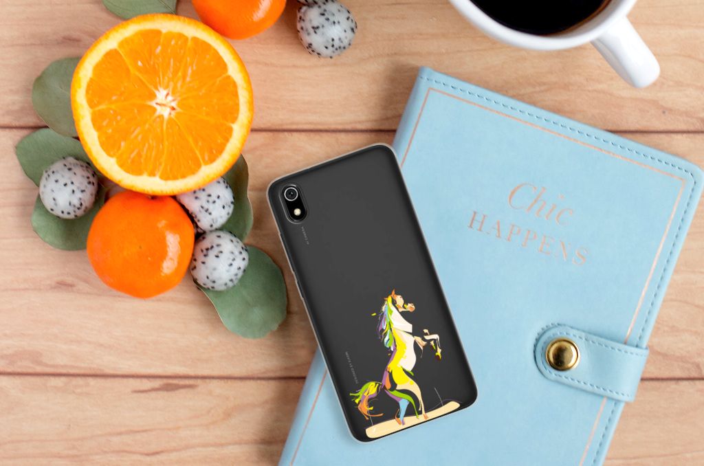 Xiaomi Redmi 7A Telefoonhoesje met Naam Horse Color