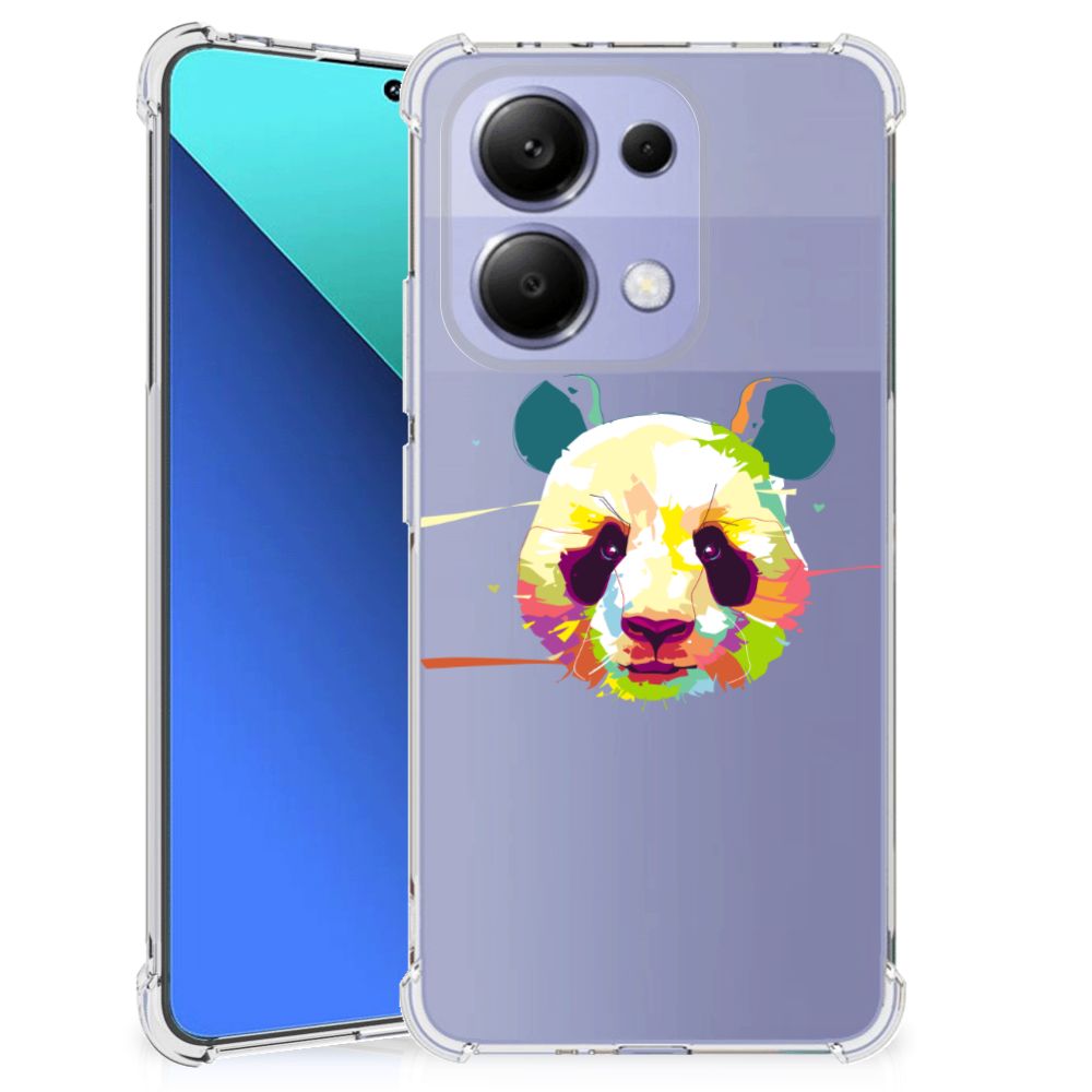 Xiaomi Redmi Note 13 4G Stevig Bumper Hoesje Panda Color