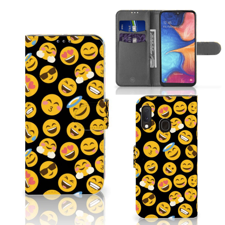 Samsung Galaxy A20e Telefoon Hoesje Emoji