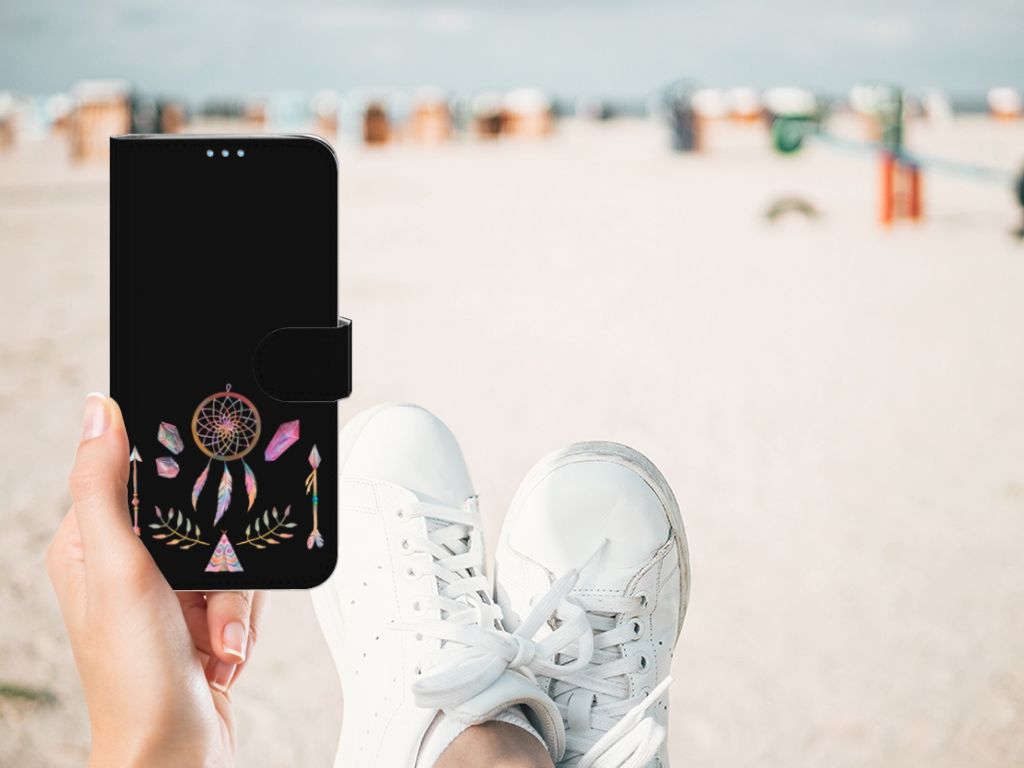 Huawei P40 Lite Leuk Hoesje Boho Dreamcatcher