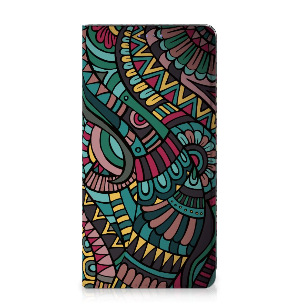 Samsung Galaxy A51 Hoesje met Magneet Aztec