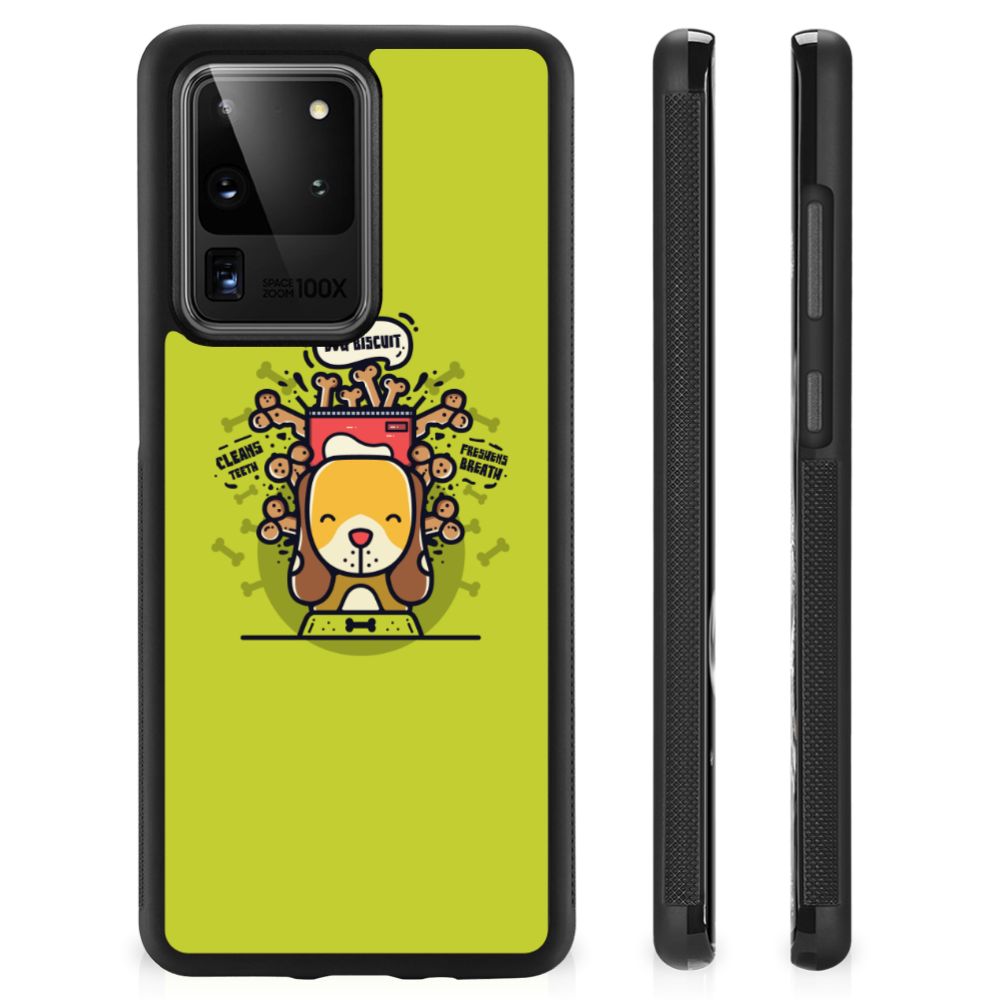 Samsung Galaxy S20 Ultra Bumper Hoesje Doggy Biscuit B2C Telecom