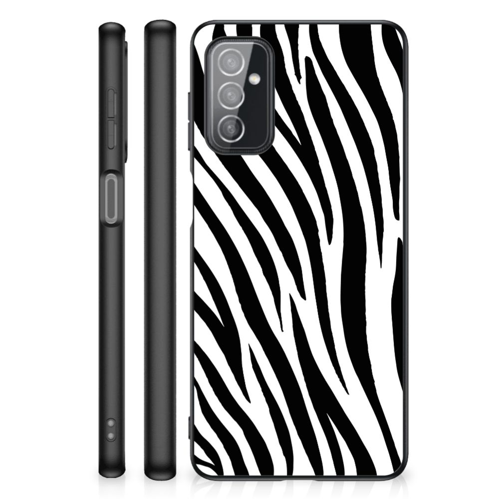 Samsung Galaxy M52 Dierenprint Telefoonhoesje Zebra B2C Telecom