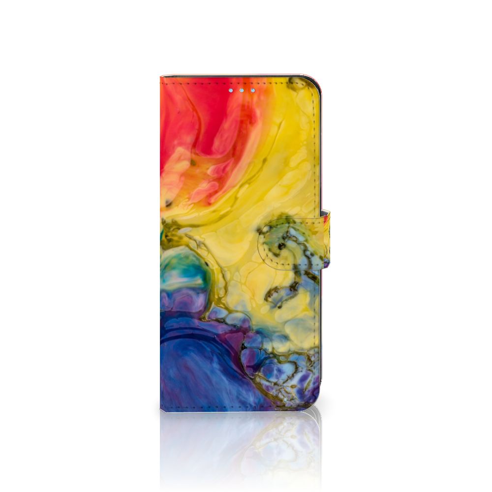 Hoesje Samsung Galaxy A21s Watercolor Dark