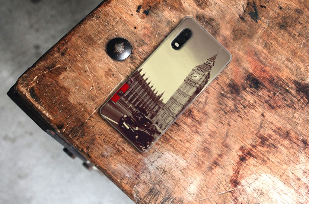 Samsung Xcover Pro Siliconen Back Cover Londen