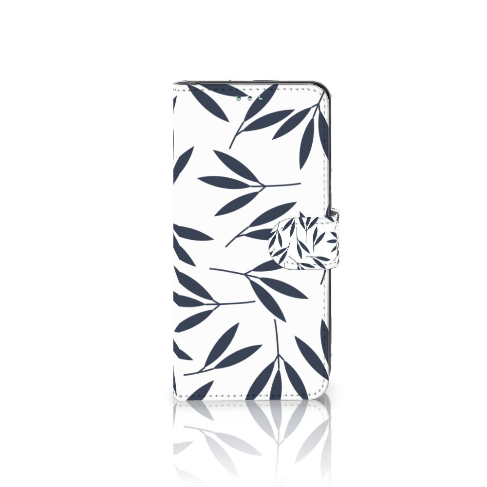 Sony Xperia 10 IV Hoesje Leaves Blue