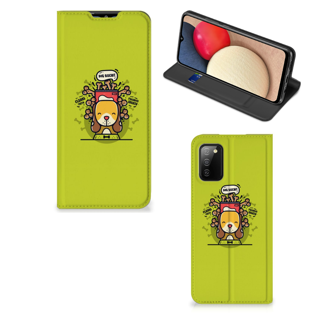 Samsung Galaxy M02s | A02s Magnet Case Doggy Biscuit - B2C Telecom