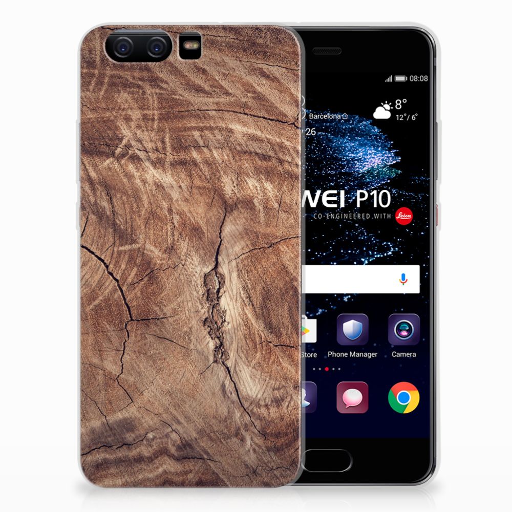 Huawei P10 Bumper Hoesje Tree Trunk