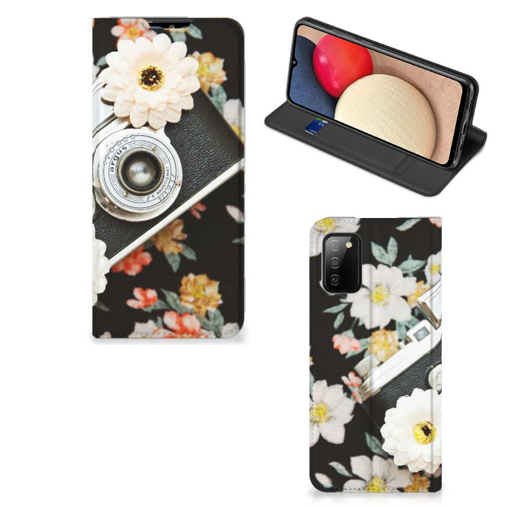 Samsung Galaxy M02s | A02s Stand Case Vintage Camera - B2C Telecom