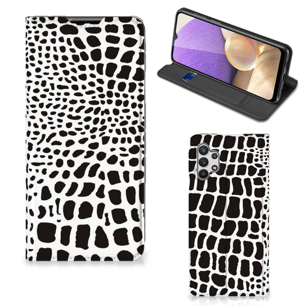 Samsung Galaxy A32 5G Hoesje maken Slangenprint - B2C Telecom
