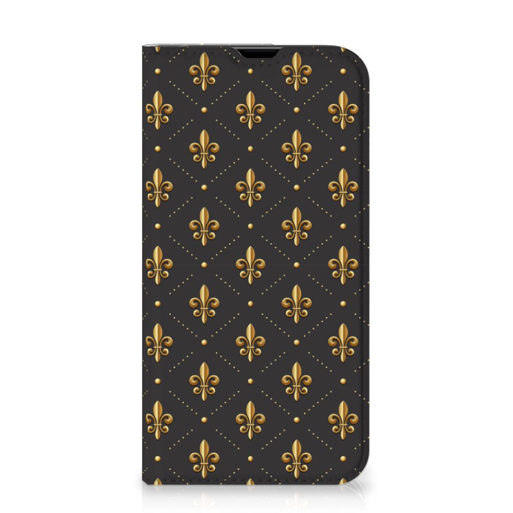 iPhone 13 Pro Hoesje met Magneet Franse Lelie - B2C Telecom