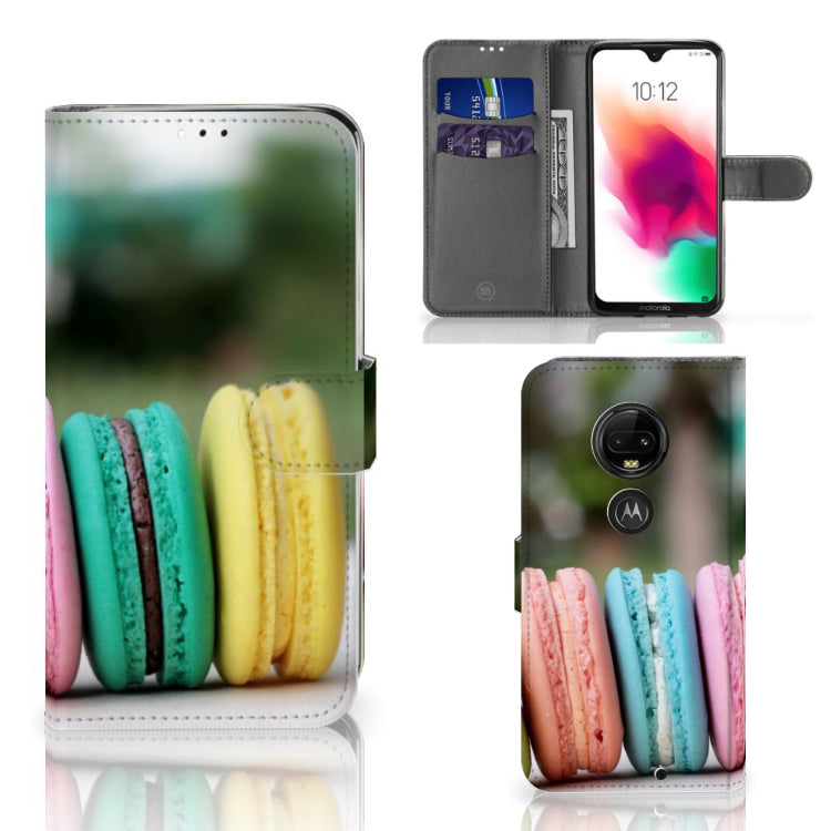 Motorola Moto G7 | G7 Plus Book Cover Macarons