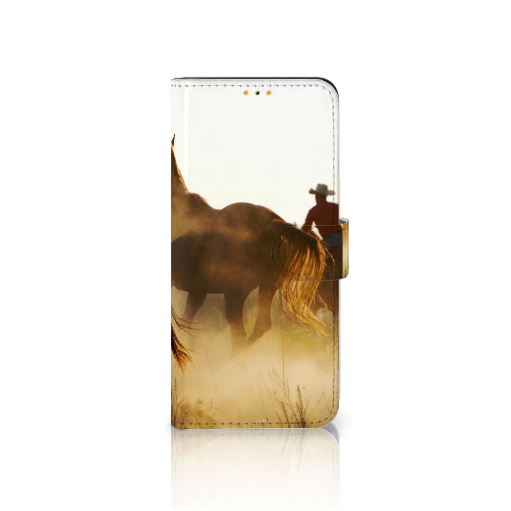 Samsung Galaxy M52 Telefoonhoesje met Pasjes Design Cowboy