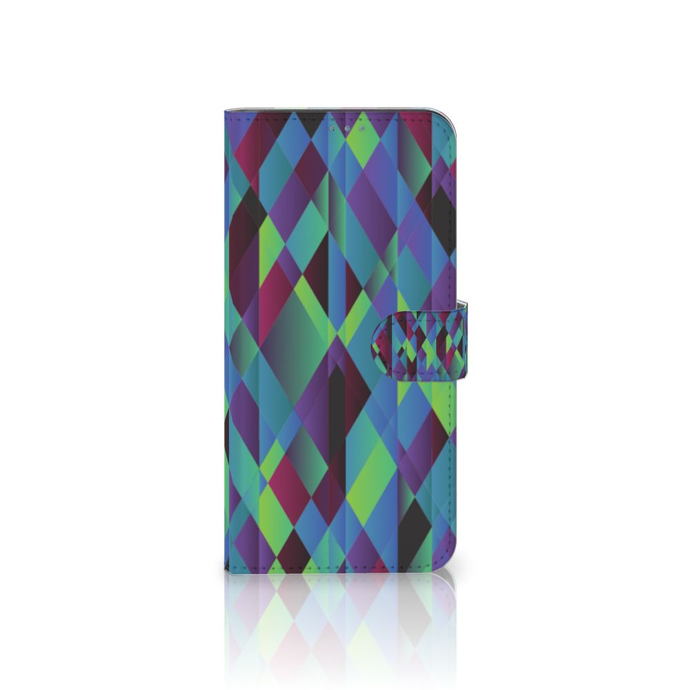 Nokia X10 | Nokia X20 Book Case Abstract Green Blue