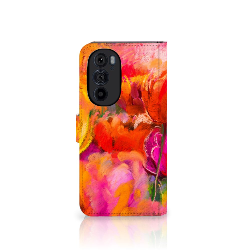 Hoesje Motorola Edge 30 Pro Tulips